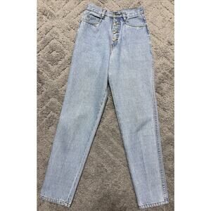 Vtg Rio Jeans By Stephen Mardon Mom Jeans Womens 7 High Rise Button Fly Denim